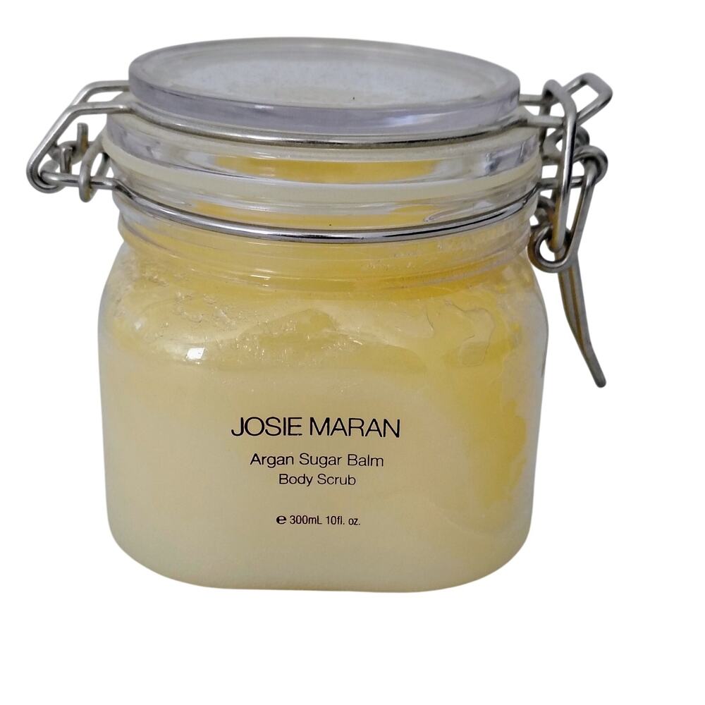 Josie Maran Argan Sugar Balm Body Scrub Winter Gardenia 10 oz Exfoliate